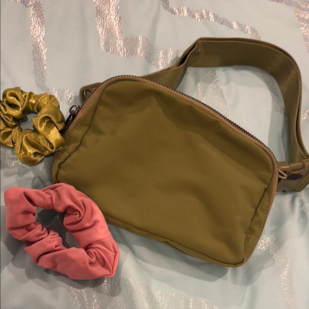 Olive Green Crossbody Bag